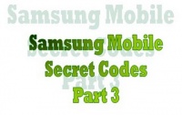 Samsung Mobile Secret Codes 3